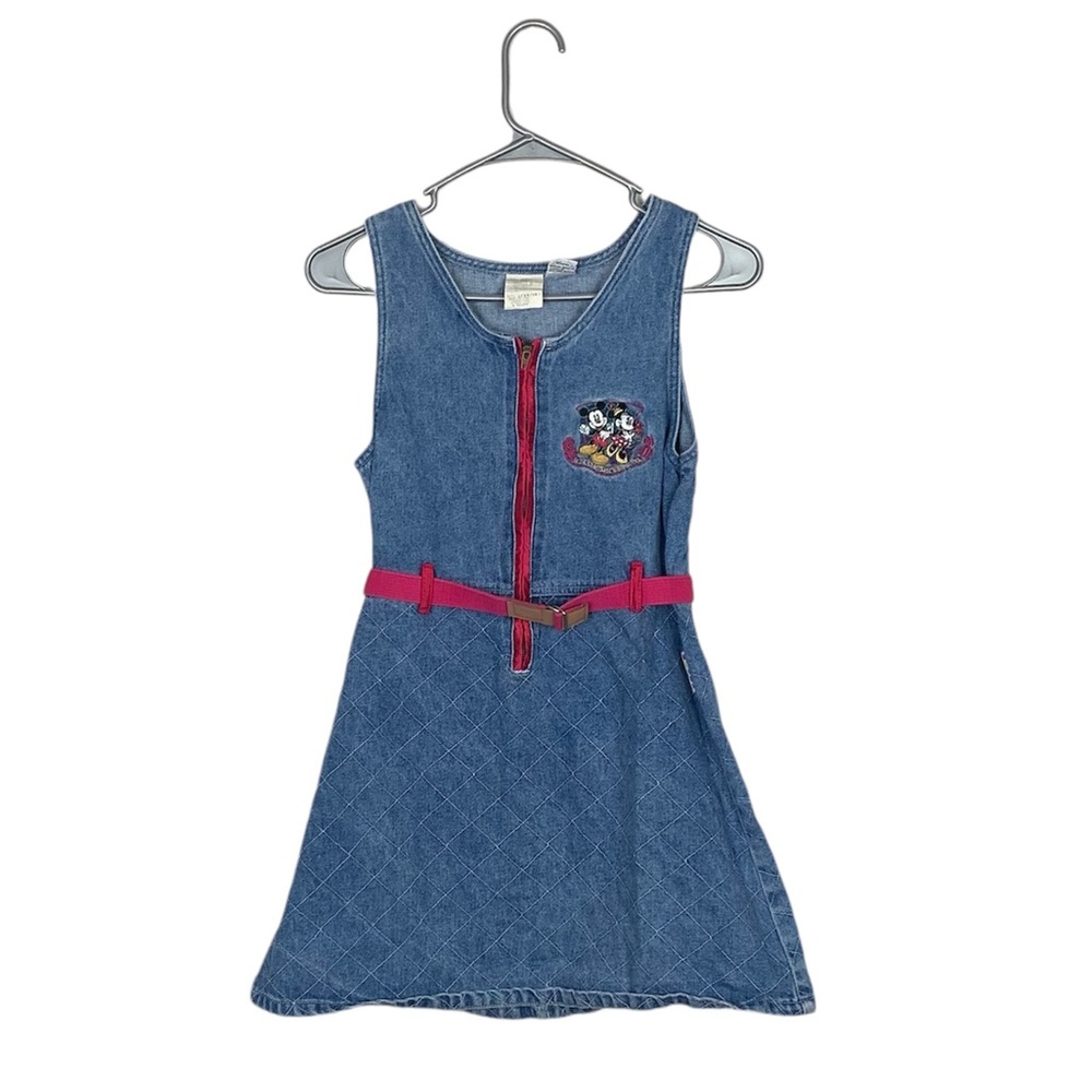 Vintage Minnie Mouse denim dress size 14/16 retro